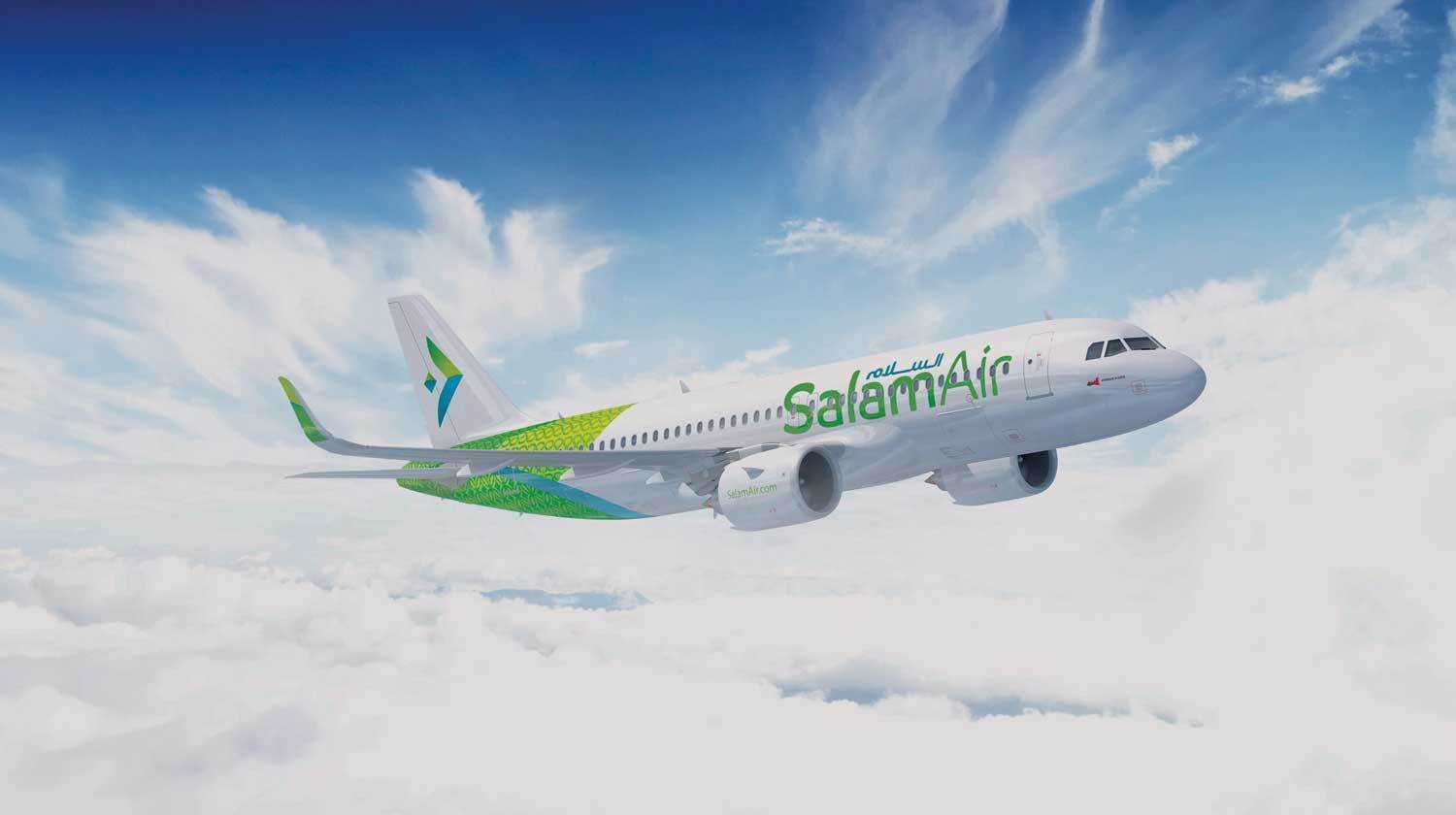 عکس هواپیمایی سلام ایر عمان