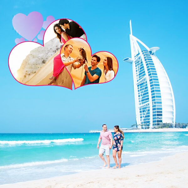 هزینه تور ماه عسل در دبی امارات + لاکچری با هزینه های کامل عروسی در خارج آژانس هواپیمایی آریا اوج پرواز