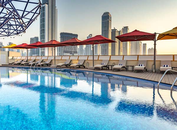 هتل‌های خیابان شیخ زاید دبی