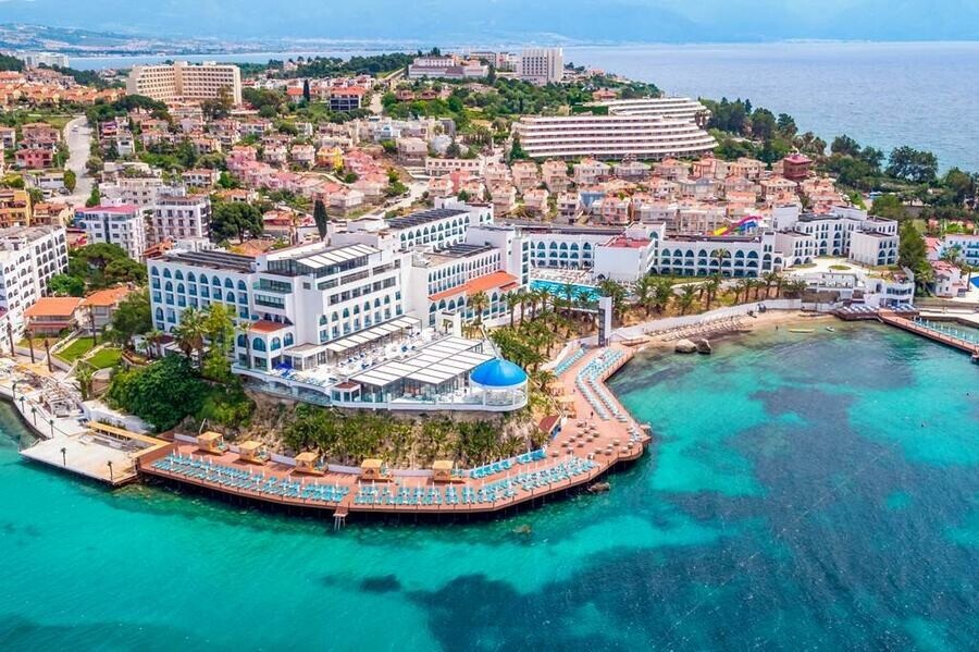  تور کوش آداسی 6 شب و 7 روز با پرواز اقامت در هتل های آل و یوآل 