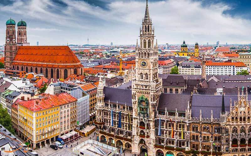  قیمت بلیط پرواز مونیخ 