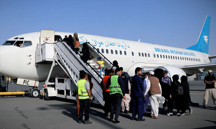 اطلاعات شرکت هواپیمایی آریانا افغان
