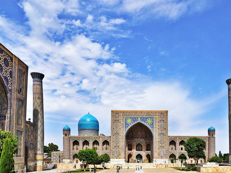  تور ازبکستان ترکیبی سمرقند بخارا و شهر سبز و تاشکند تعطیلات عید نوروز 1405 مجری مستقیم بهترین آژانس مسافرتی آریا اوج پرو 